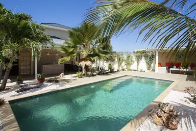 Image de Villa Cle - Curaçao avec magnifique jardin tropical