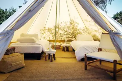 Image de Glamping et petit déjeuner de luxe || à partir de seulement 20 € pp / pn!