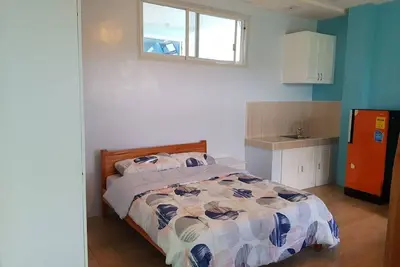 Image de chambre de type studio avec terrasse privative