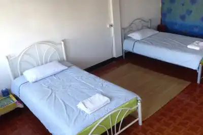 Image de Dortoir avec deux lits jumeaux à l'étage privé