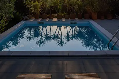Image de Beutiful éclectique Villa Avec Piscine