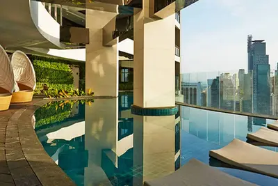 Image de Condo de luxe 1Br @The Gramercy Residences Makati