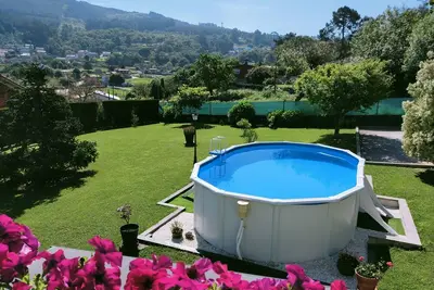 Maison à Vigo avec piscine et parcelle de 1200 m