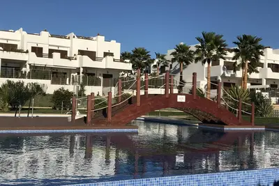 Image de Nouvel appartement de style Ibiza De Luxe + Terrasse Sur Le Toit @ Beach & Village, sport & golf