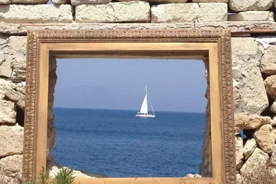 Villa \"Le Calette\" Favignana \"Maison 2\" niveau inférieur avec véranda et jardin