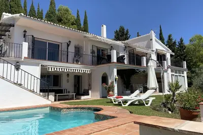 Charmante villa de vacances avec une vue imprenable près de Mijas Pueblo