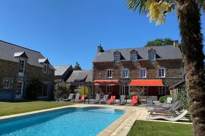 Image de Grande Maison avec piscine et jacuzzi près de St Malo (Bretagne), Mont St Michel