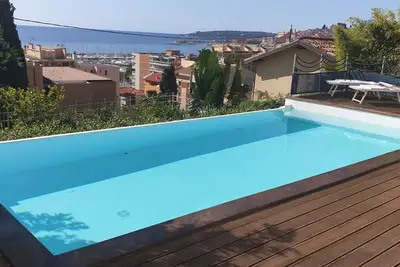 Image de La maison bleue, bel appartement sur la Côte d'Azur pour 6 personnes