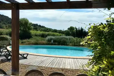 Image de Belle villa Languedoc dans le village historique du Minervois