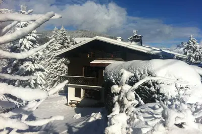 Image de Megève Chalet familial 4 Chbres/8p tout confort, charme, garage, Rochebrune