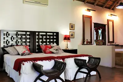 Image de Golf à l'état sauvage - frontière du parc national Kruger.