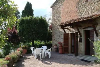 Image de maison de campagne dans la région du Chianti