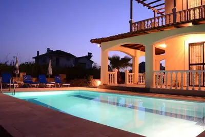 Villa De Prestige En Koca Calis, Fethiye Avec Piscine PRIVÉE, Sky Tv Et Wifi