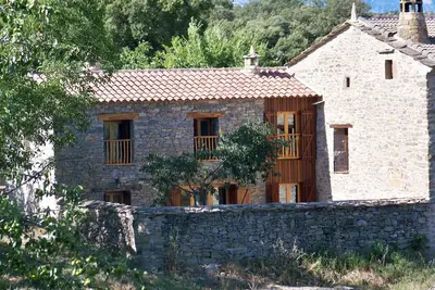 Image de Rural house with fireplace and exclusive patio in the middle of nature. Near Ainsa.