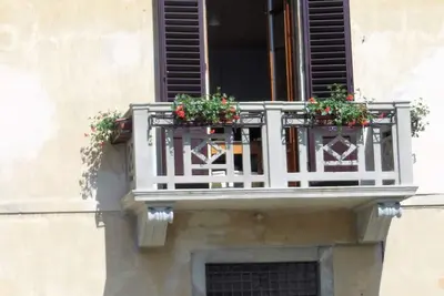 Le balcon de Rina à San Gimignano