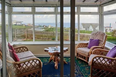 Image de Bungalow avec vue imprenable sur la baie de Widemouth