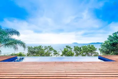Vue panoramique sur la mer - tout simplement le meilleur!