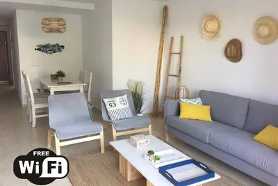 Image de Duplex neuf à Playa Javea. 3hab-3baths. Piscine. 3min de la Mer. Wifi