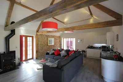 Image de La grange à Flintstone Cottages près de Chichester Goodwood pour 4/6 personnes