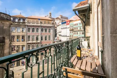 Image de La Place De Ribeira Au Coeur De Porto