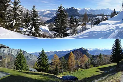 Image de Chalet spacieux avec vues à couper le souffle en Valais central (Suisse)