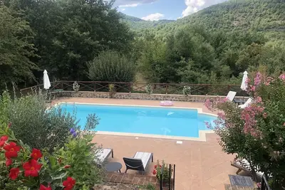 Image de Villa Piscine privée Belle Gdns & Views Cortona Toscane / Ombrie frontière 10