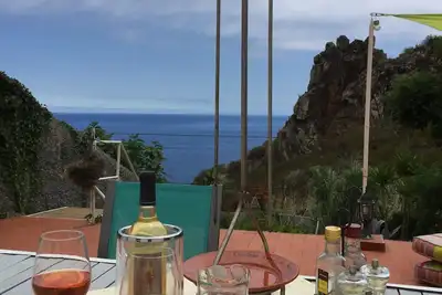 Image de Studio avec vue sur la mer