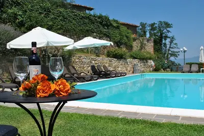Image de Villa il Castellaccio # 2 Chianti, appartement en Toscane avec piscines
