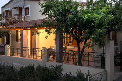 Image de '' Minos '' Maisonette House avec vue sur le palais minoen de Knossos! !