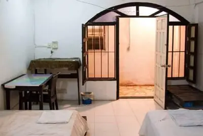 Image de Chambre Eco Backpack avec deux lits 3