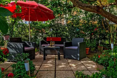 Image de Appartement Emi no1 avec jardin, 50 m de la plage, avec wifi, climatisation