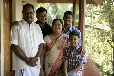 Image de Restez avec la famille locale dans une plantation