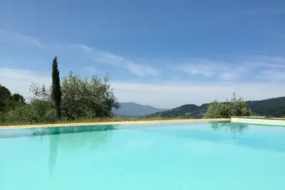 Image de Maison familiale avec vue splendide en Toscane