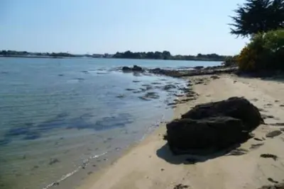 Image de Plouhinec: Bretagne maison vue mer sur la Ria d'Etel