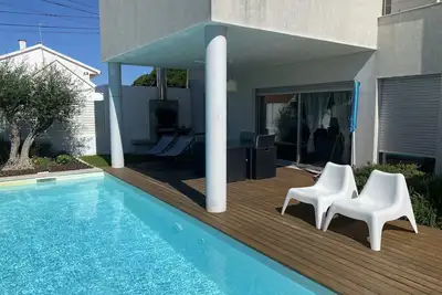 Image de Villa moderne avec piscine privée près plage de Meco