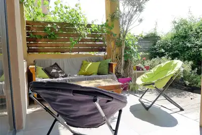 Image de Maison jardin Marseille 2 pas de la baignade, 20 min à pied du vieux port