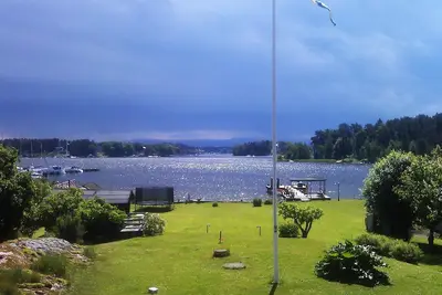 Image de Propriété riveraine dans l'archipel de Stockholm.