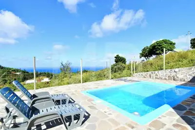 Image de LEsperance Rodrigues, piscine, vue, wifi, climatisation, 5 min. des plages
