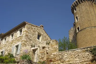 Image de Superbe maison de village en Drôme provençale. Vue +++ Piscine privée