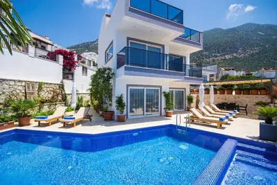 Image de Un cadre idéal pour des vacances en famille, près du centre de Kalkan
