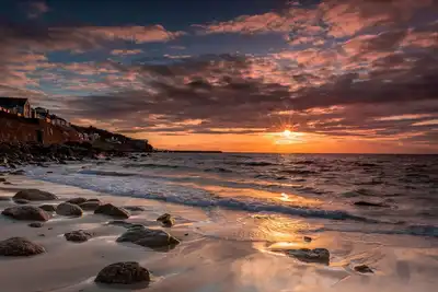 Image de Surplombant la plage et la mer à Sennen Cove