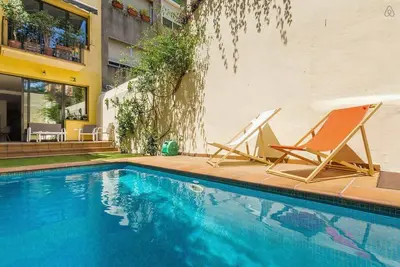 Image de Appartement moderne à Gracia avec piscine privée