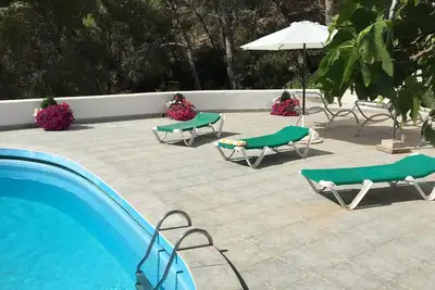 Image de San Antonio. Quality Private Villa + Pool. Superbe vue sur la mer, Tv, Wi-Fi, Air Cond. .