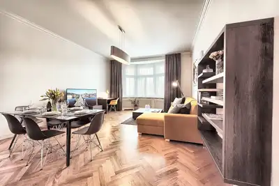 Image de Appartement 2 Chambres Moderne et Spacieux dans le Centre - Milosrdnych