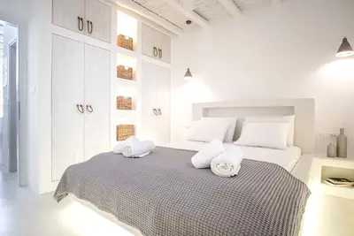 Image de Appartement élégant des Cyclades avec vue sur la mer