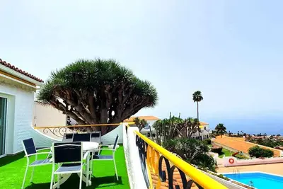 Image de Maison confortable à Tenerife avec vue et piscine