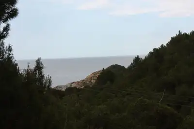 Image de Appartement confortable avec vue sur la forêt et la mer à seulement 200 mètres de la plage de Sa Tuna.