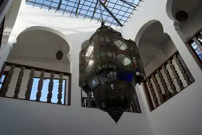 Image de Riad dans les hauteurs de la Medina de Tanger, une maison incroyable- Chambre 1
