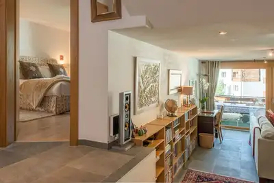 Image de Chez Nous Zermatt - 4 appartements de luxe dans le même immeuble avec vue sur le Cervin