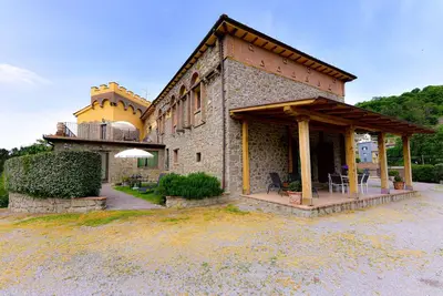 Image de Château près de Montalcino